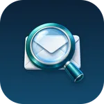 Loupe app icon on its navy tile